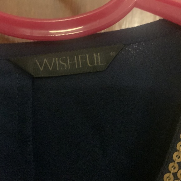 Brand new W Kurti. Georgette. Worn only once. Size 10. Fits small, medium. - Picture 3 of 4